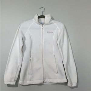 White Columbia Full Zip Fleece Jacket